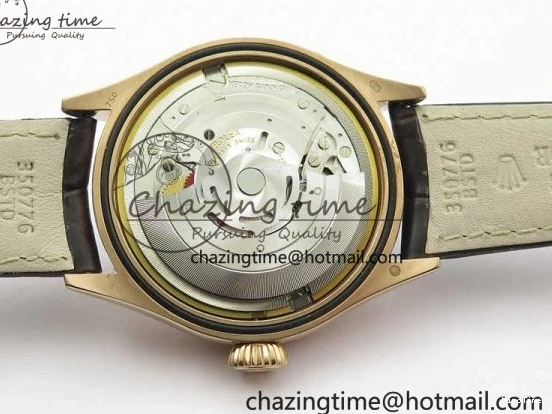 MiroTime 0320 Cellini 50535 Moonphase RG GMF Best Edition White Dial on Brown Leather Strap A Lightweight 2634